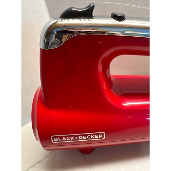 BLACK+DECKER Helix Performance Premium 5-Speed Hand Mixer Base Replacement Red - Picture 2 of 8